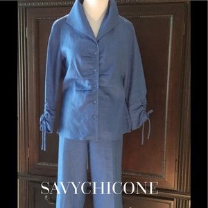 🦋FANTASTIC 2 PIECE JACKET & CROPPED PANT SET